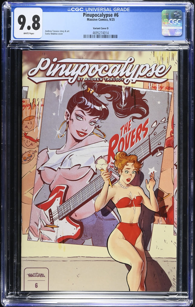 Pinupocalypse #6 1:10 - Sveta Shubina Incentive - CGC 9.8