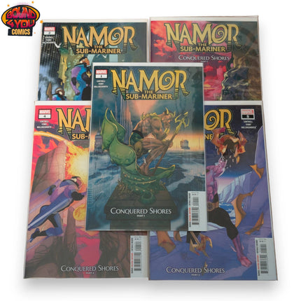 Namor: Conquered Shores #1 - 5 - Complete Set  (2022)