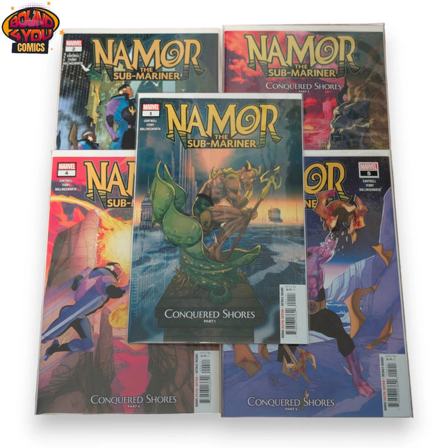 Namor: Conquered Shores #1 - 5 - Complete Set  (2022)