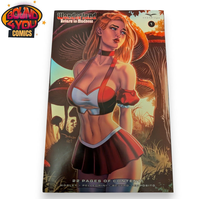 Wonderland: Return To Madness #1 - Derlis Santacruz Variant (2024)