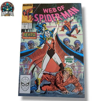 WEB OF SPIDER-MAN #46 - DIRECT EDITION (1989)