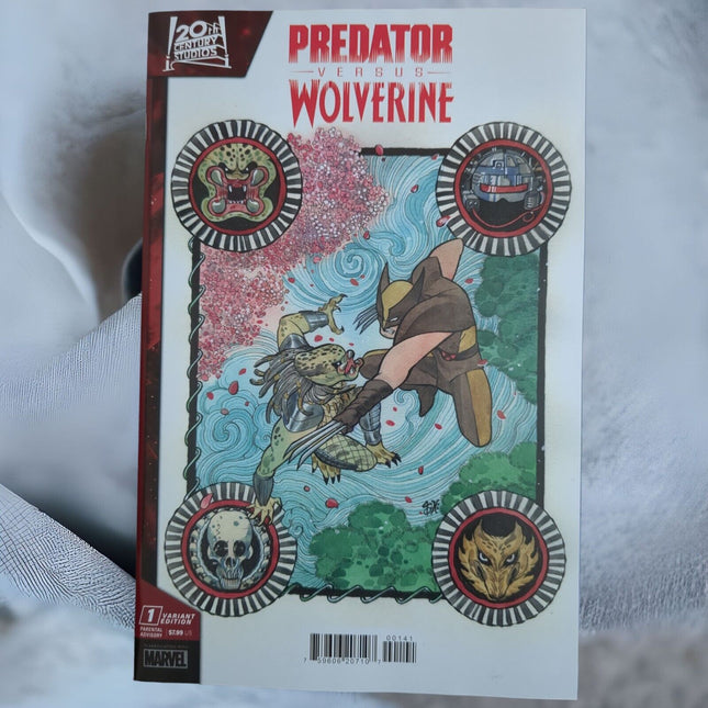 PREDATOR VERSUS WOLVERINE #1 - PEACH MOMOKO VARIANT (2023)