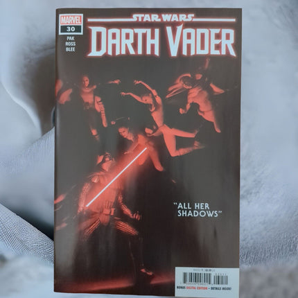 STAR WARS: DARTH VADER #30 RAHZZAH COVER A MARVEL COMICS