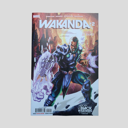 Wakanda #2  Mateus Manhanini Marvel Comics 2022