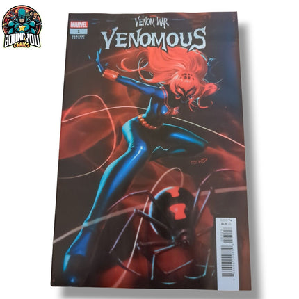 Venom War: Venomous #1 - Derrick Chew - Black Widow Variant (2024)
