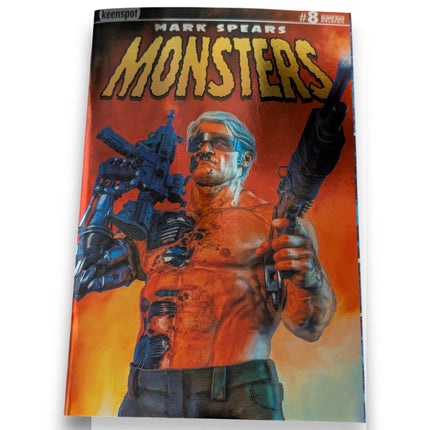 Mark Spears Monsters #8 - A39 1:300 Foil Blind Bag Variant