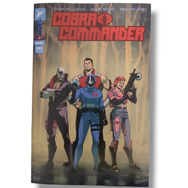 COBRA COMMANDER #1 - ANDREA MILANA - 2ND PRINT COVER C (2024)