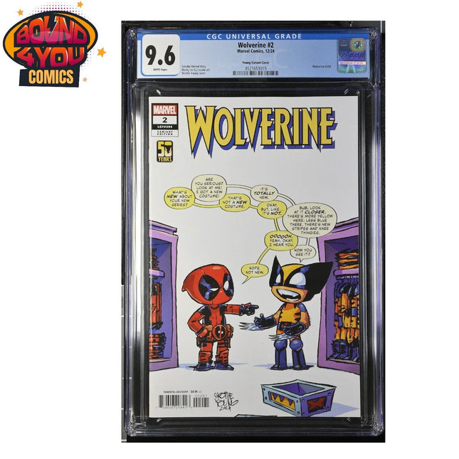 Wolverine #2 - Skottie Young Variant (2024) CGC 9.6