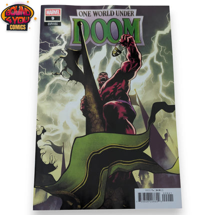 One World Under Doom #9 - Martin Coccolo - Foreshadow Variant (2025)