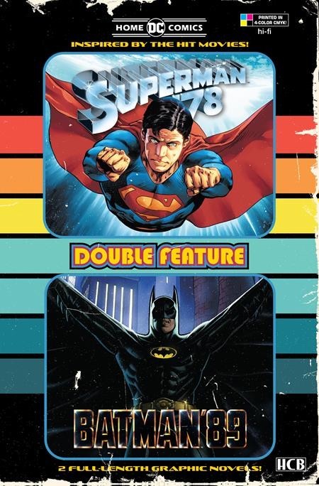 Superman '78 / Batman '89 Double Feature Hardcover Box set