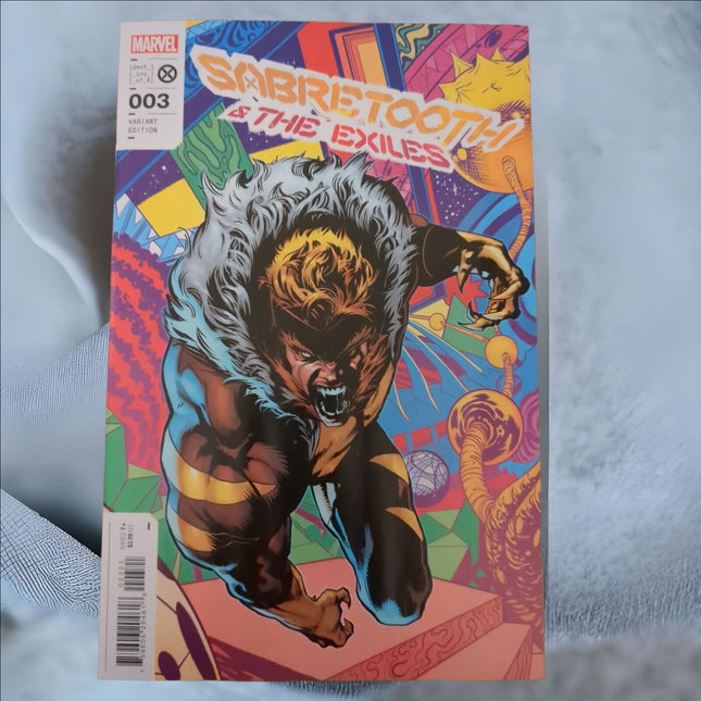 SABRETOOTH & THE EXILES #3 SHAW VARIANT