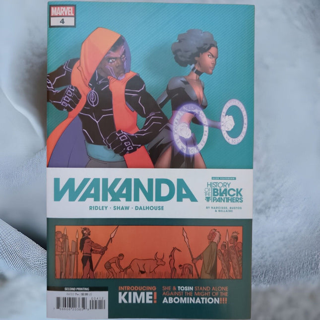 Wakanda #4 SECOND PRINTING 2023 - FIRST APPEARANCE OF KIME
