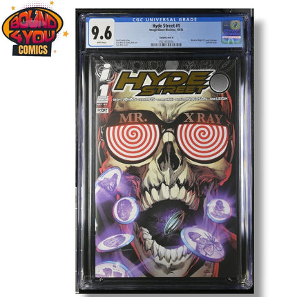 Hyde Street #1 - Blackest Night Homage - Thank you Variant (2024) CGC 9.6