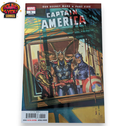 Captain America #5 - Ben Harvey - Regular (2025)