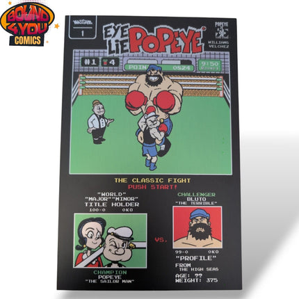 Eye Lie Popeye #1 - Trevor Richardson - Video Game Homage - Metal Cover (2024)