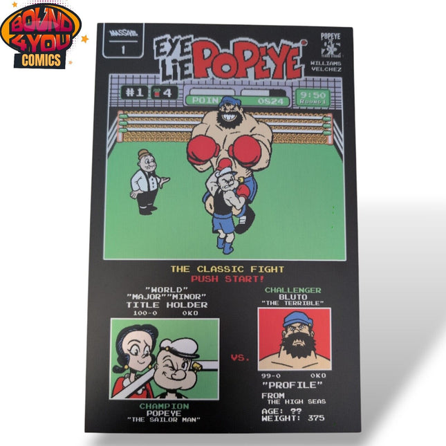 Eye Lie Popeye #1 - Trevor Richardson - Video Game Homage - Metal Cover (2024)