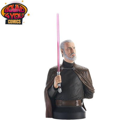 Star Wars Revenge of the Sith Count Dooku 1/6 Scale Bust - Diamond Select