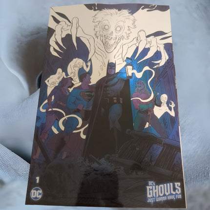DC'S GHOULS JUST WANNA HAVE FUN #1 - HAYDEN SHERMAN GLOW-IN-THE DARK VAR  (2023)