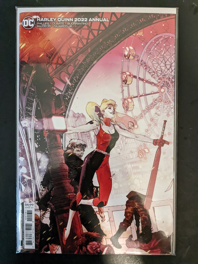 HARLEY QUINN 2022 ANNUAL #1 COVER D 1:25 CARMINE DI GIANDOMENICO CARD STOCK VAR