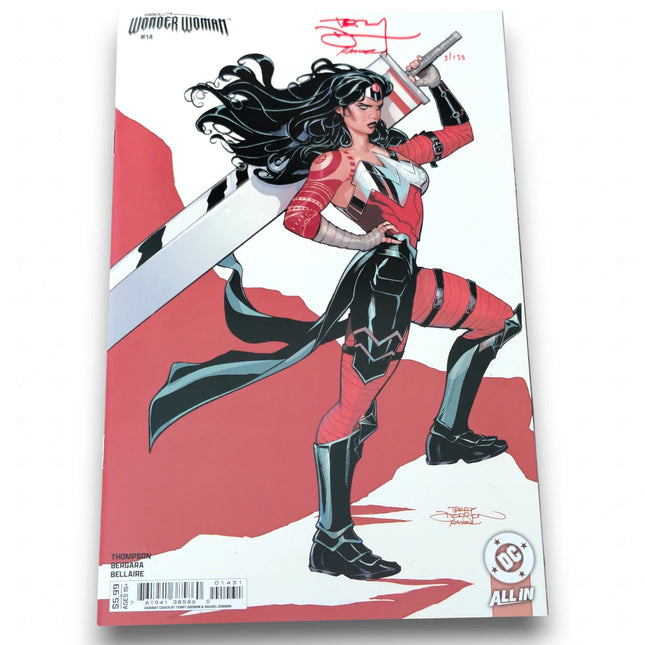 Absolute Wonder Woman #14 - Signed by Terry & Rachel Dodson | Ltd 3/130 W/COA