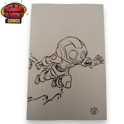 The Invincible Iron Man #19 1:50 - Skottie Young - Big Marvel Variant (2024)