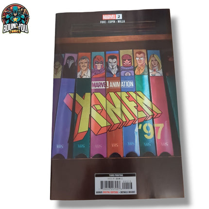 X-MEN '97 #3 - ANIMATION ART - 2ND PRINT (2024)