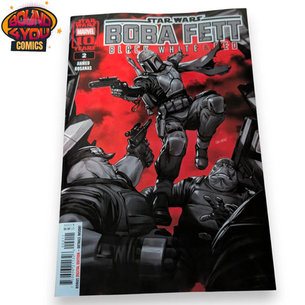 Star Wars: Boba Fett - Black, White & Red #2 - Derrick Chew - Regular (2025)