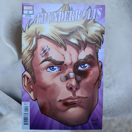 THUNDERBOLTS #1 NAUCK HEADSHOT VARIANT 2022