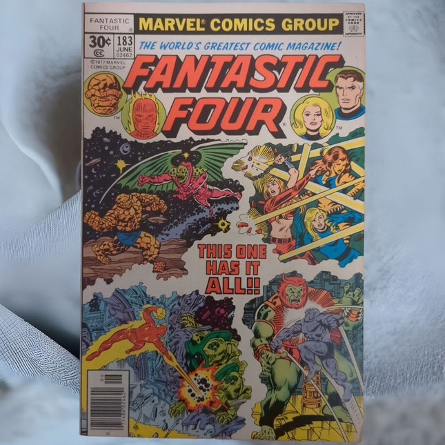 FANTASTIC FOUR #183 - 30¢ COVER PRICE (1977)