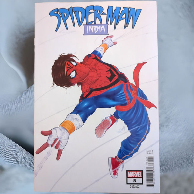 SPIDER-MAN: INDIA #5 - DOALY - COSTUME REVEAL VARIANT (2023)