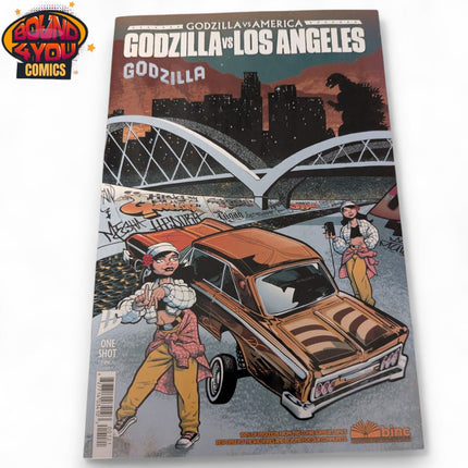 Godzilla vs. America: Los Angeles #1 - J. Gonzo Variant (2024)