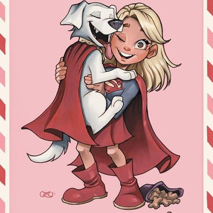 Supergirl #10 - Chrissie Zullo Valentines Day Card Stock - DC 2026