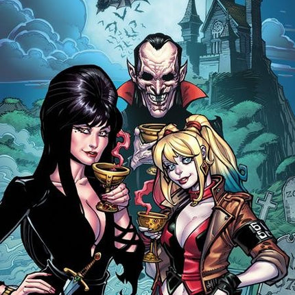 Harley Quinn X Elvira #4 1:15 - Chad Hardin - Dynamite Entertainment 2026