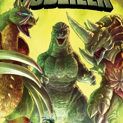Teenage Mutant Ninja Turtles X Godzilla #4 - Fero Pe - IDW 2026