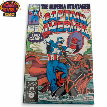 Captain America #392 - Direct Edition (1991)