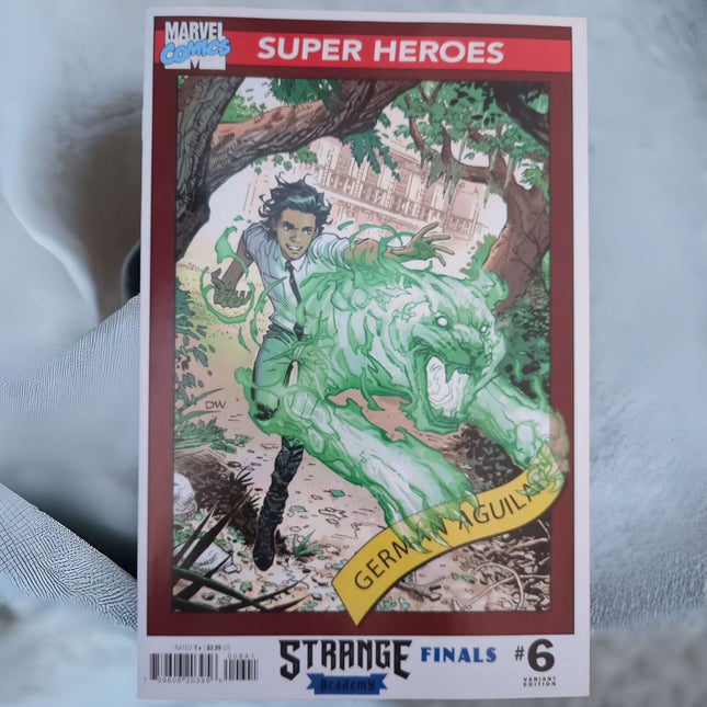 STRANGE ACADEMY: FINALS #6 WEAVER TRADING CARD VARIANT 2023