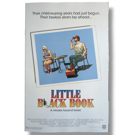 LITTLE BLACK BOOK  #1 - CHRIS FERGUSON - MOVIE POSTER HOMAGE VARIANT (2024)