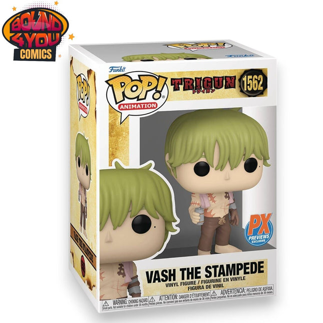 POP Animation -Trigun - Shirtless Vash The Stampede - PX Exclusive #1562