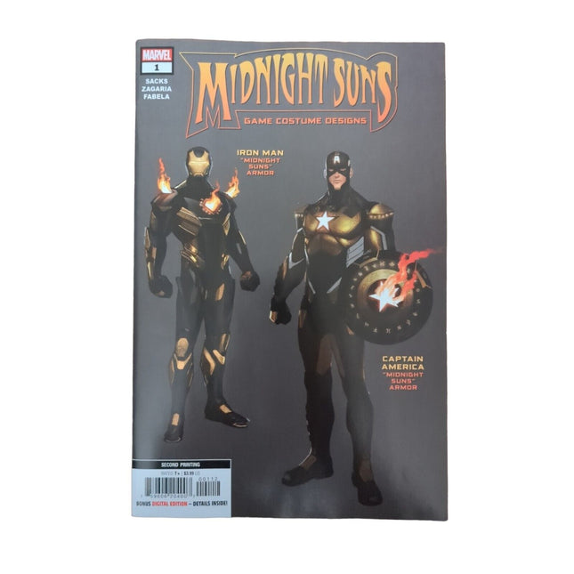 MIDNIGHT SUNS #1 GAME 2ND PRINTING VARIANT