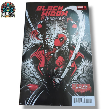 Black Widow: Venomous #1 - Deadpool Kills The Marvel Universe Variant (2024)