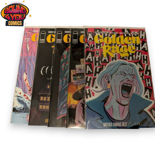 Golden Rage 1-5  - Complete  Set (2022)