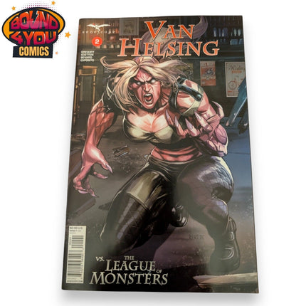 Van Helsing Vs The League of Monsters #2 - CVR D Pasibe Variant (2020)