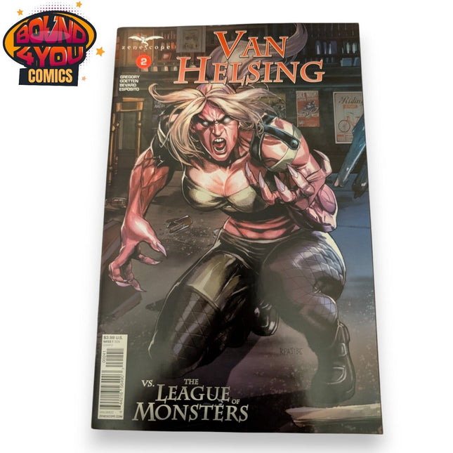 Van Helsing Vs The League of Monsters #2 - CVR D Pasibe Variant (2020)