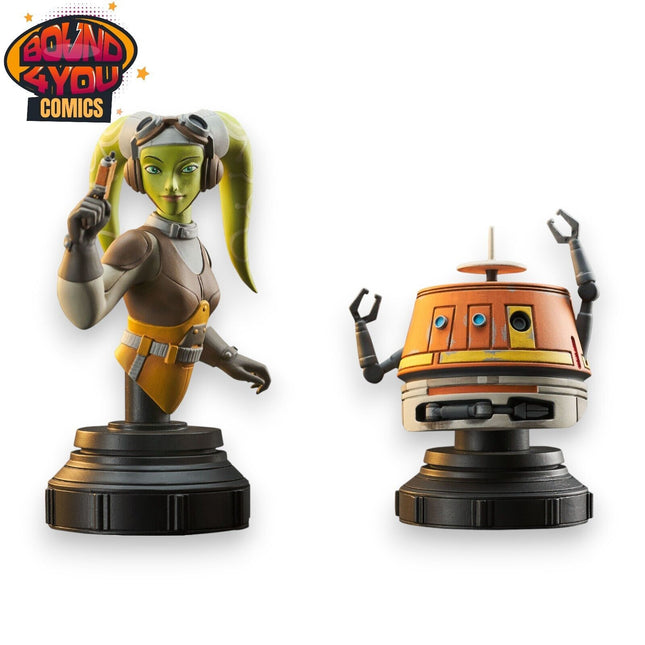 Star Wars Rebels: - Chopper And Hera Bust - Diamond Select