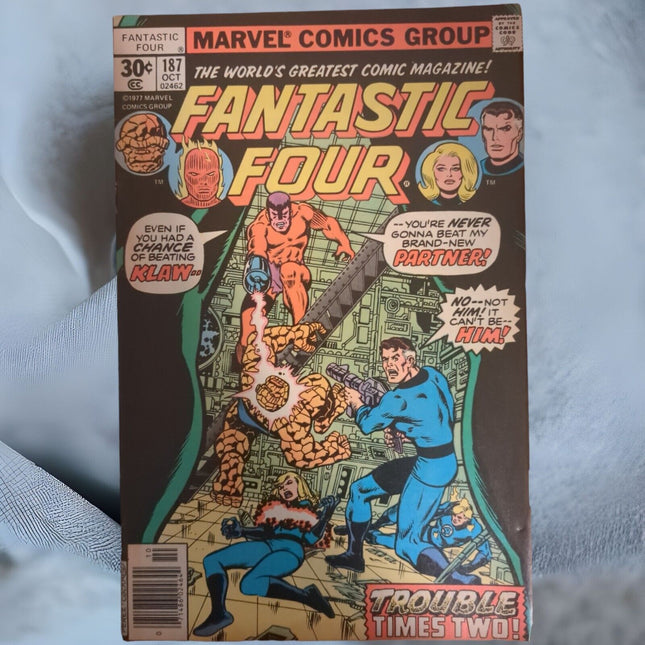 FANTASTIC FOUR #187 - 30¢ COVER PRICE (1977)