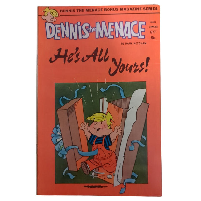 DENNIS THE MENACE: HE'S ALL YOURS! GD/VG  HANK KETCHAM (1977) FAWCETT
