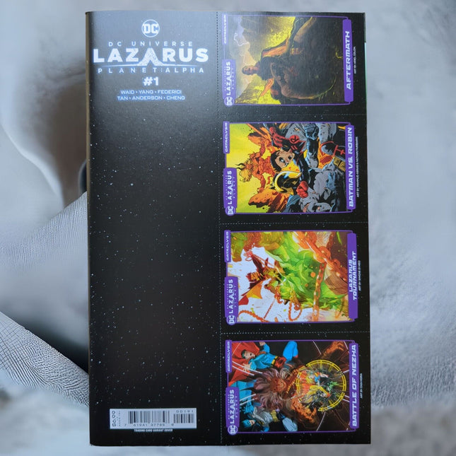 LAZARUS PLANET ALPHA #1 (ONE SHOT)  TRADING CARD VARIANT