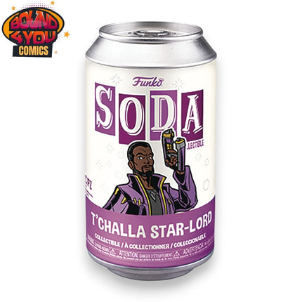 Vinyl Soda: What If? Star-Lord Tchalla With Chance Chase Vinyl Figure