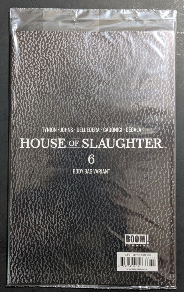 House Of Slaughter #6 Cover C Bodybag Variant Hotz