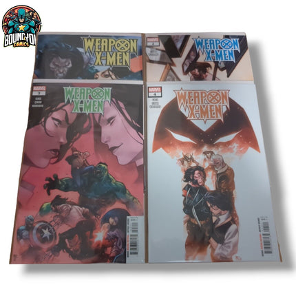 WEAPON X-MEN #1 - 4 SET COMPLETE DIKE RUAN - COVER A LOT (2024)